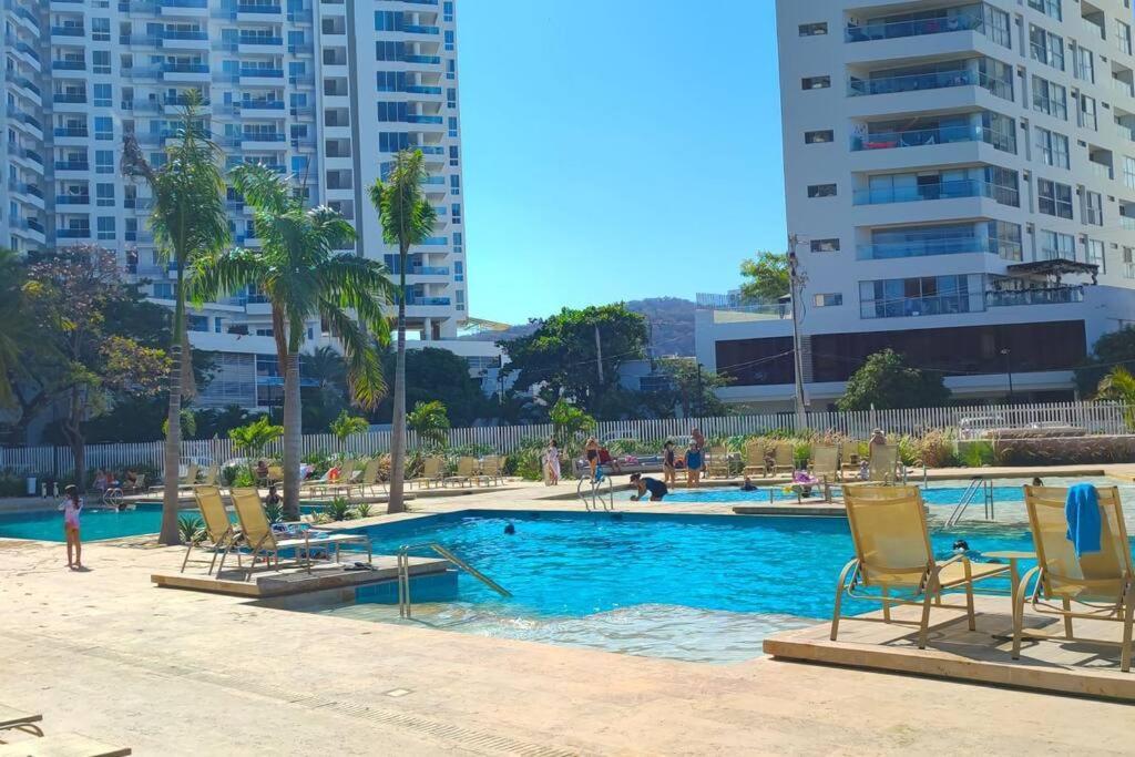 Santa Marta Apartamento Reserva Del Mar Daire Gaira Dış mekan fotoğraf